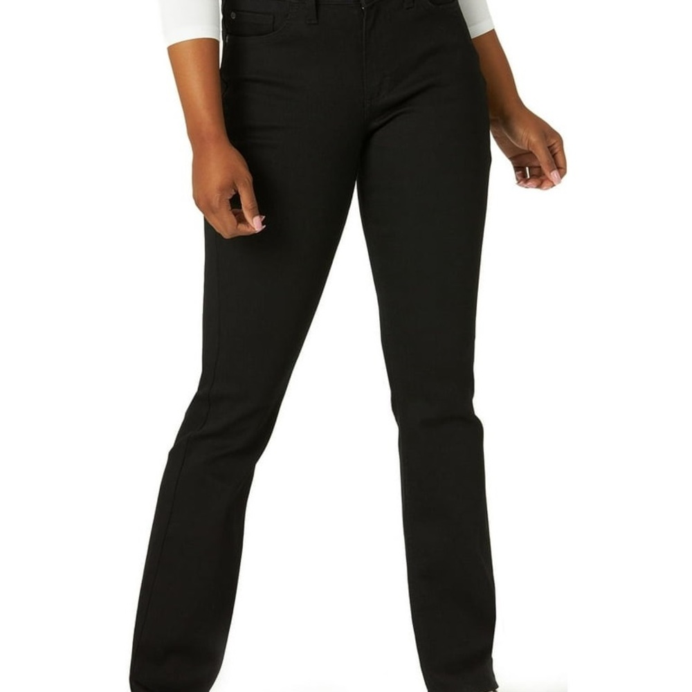 Lee Black Women's Straight-Leg Jeans
